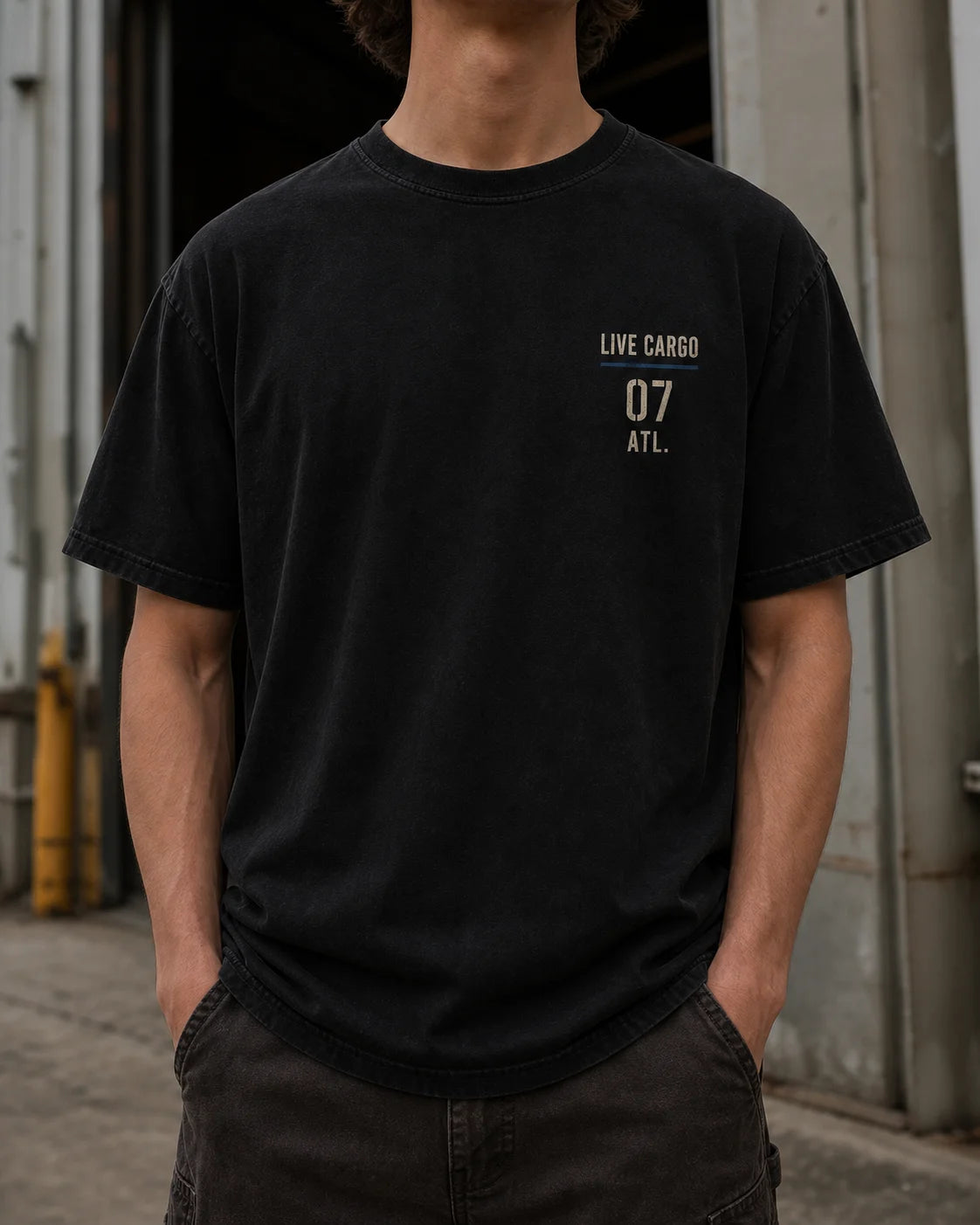 Plant Print Supply Live Cargo Dispatch Tee front digital product preview