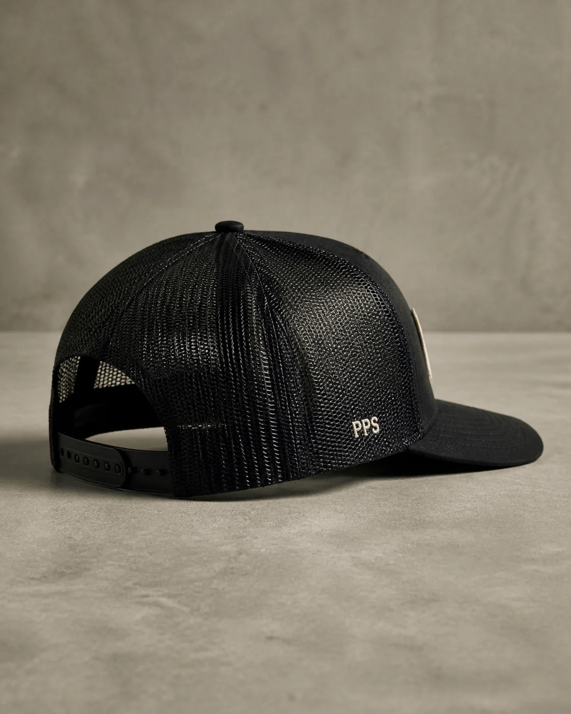 Plant Print Supply Live Goods Work Cap black Richardson 356 rear digital product preview